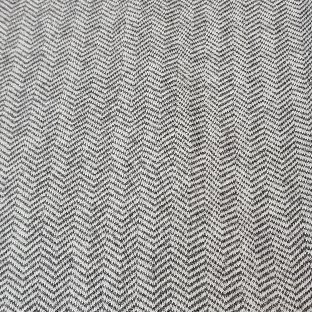 Chevron Patterned Zip-Up Sweater - image 8